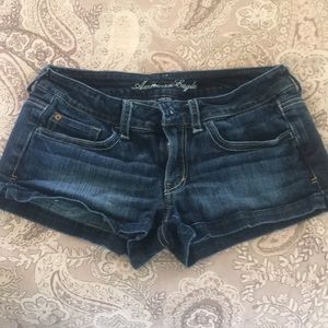 American eagle denim shorts